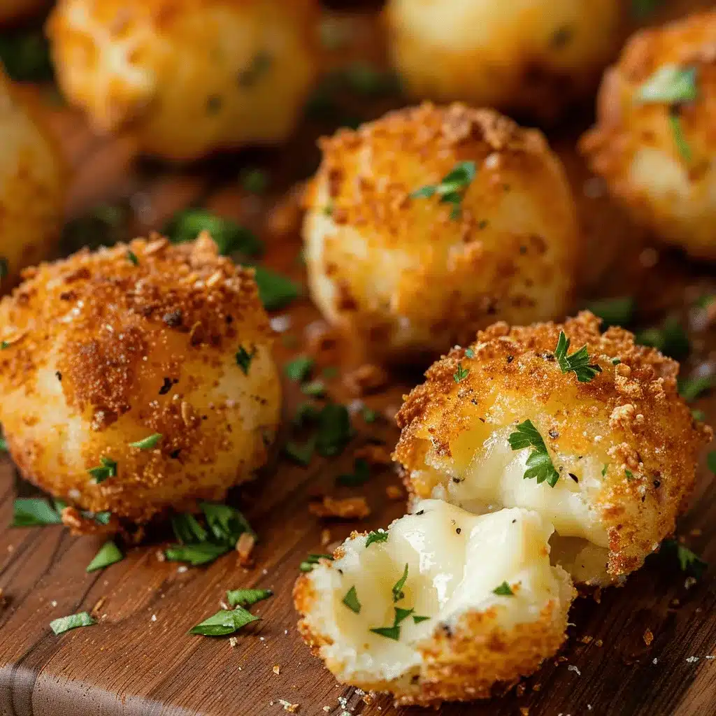 cheesy potato balls preparation steps