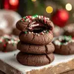 Chocolate Thumbprint Cookies - featured image