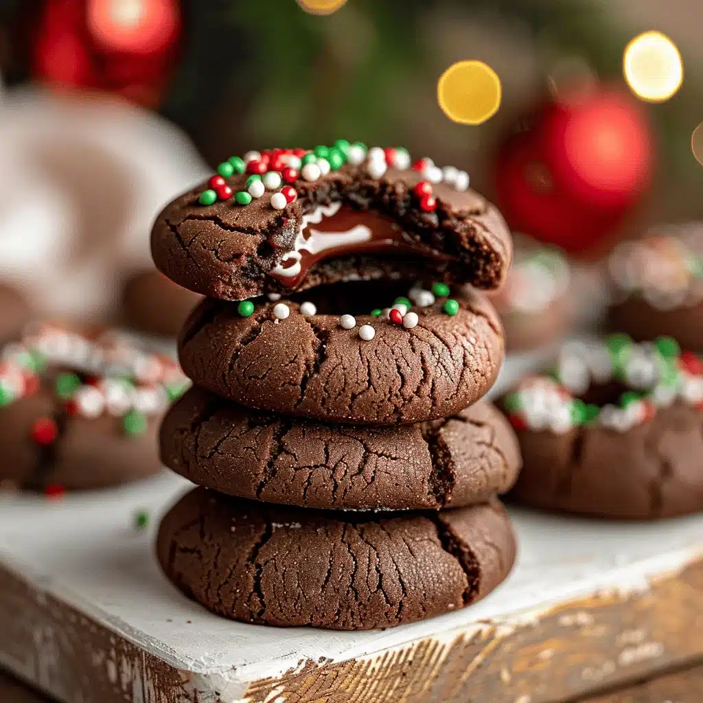 Chocolate Thumbprint Cookies - featured image