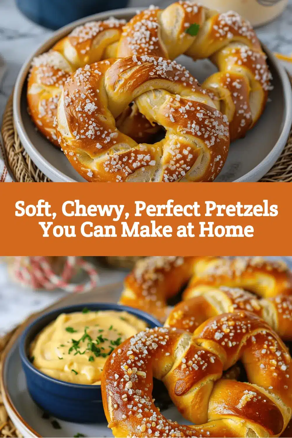 homemade soft pretzels recipe