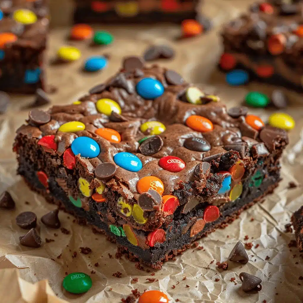Monster Cookie Brownies - featured image