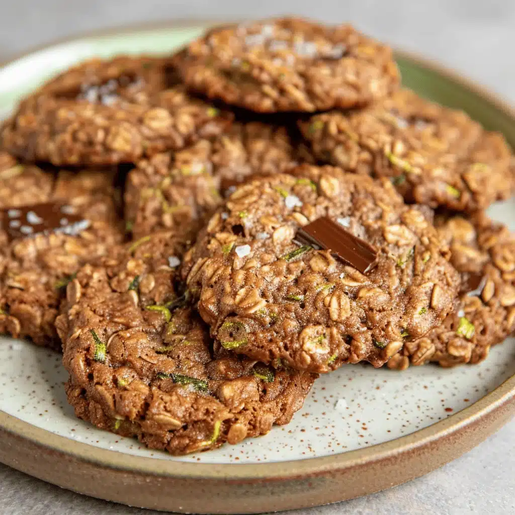 Sticky Oaty Zucchini Cookies - featured image