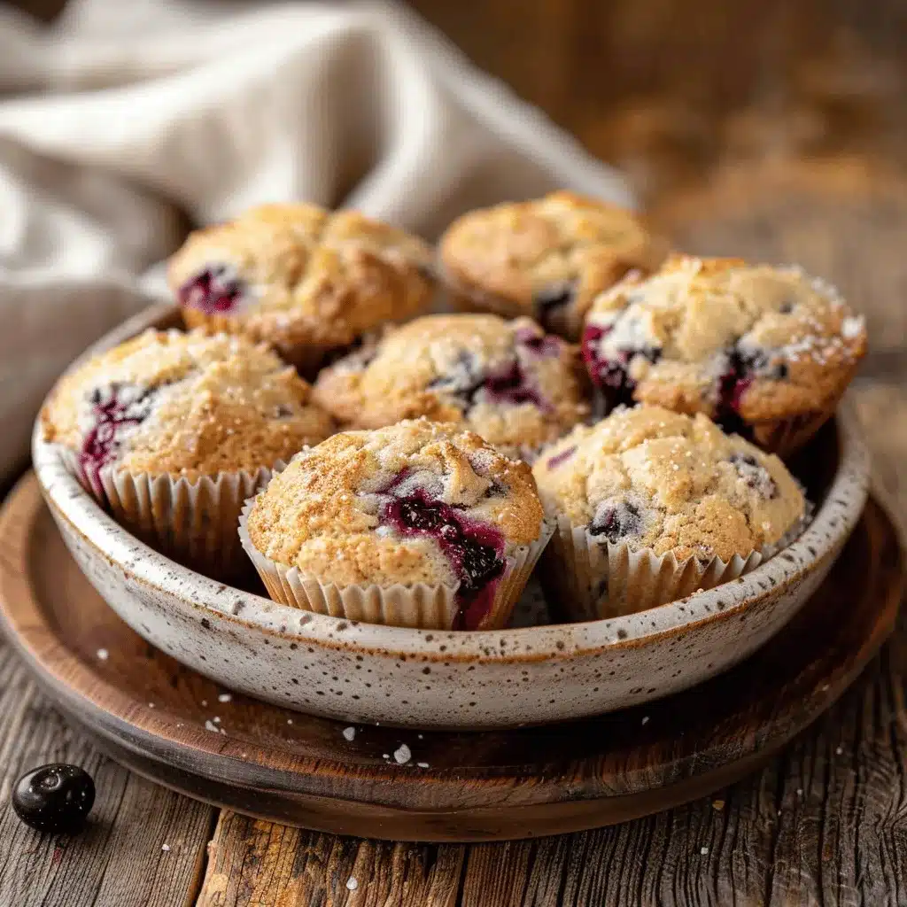 Wild Huckleberry Muffins preparation steps