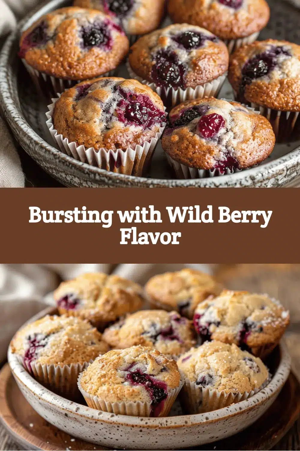 Wild Huckleberry Muffins recipe