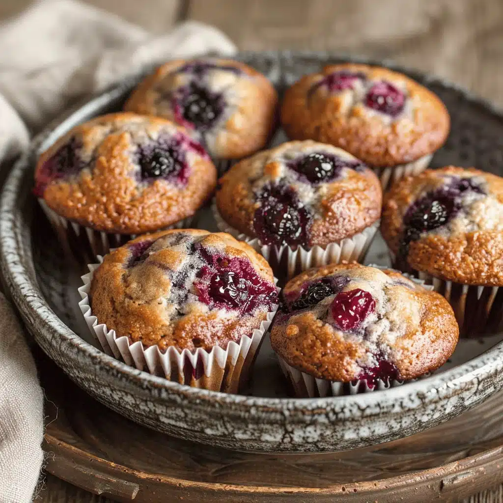 Wild Huckleberry Muffins - featured image