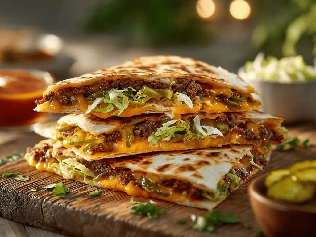 Big Mac Smashburger Quesadillas - featured image