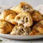 Chicken Alfredo stuffed crescents - featured image