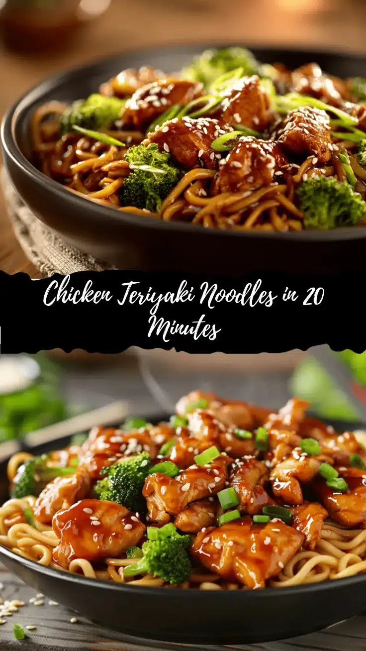 chicken teriyaki noodles recipe