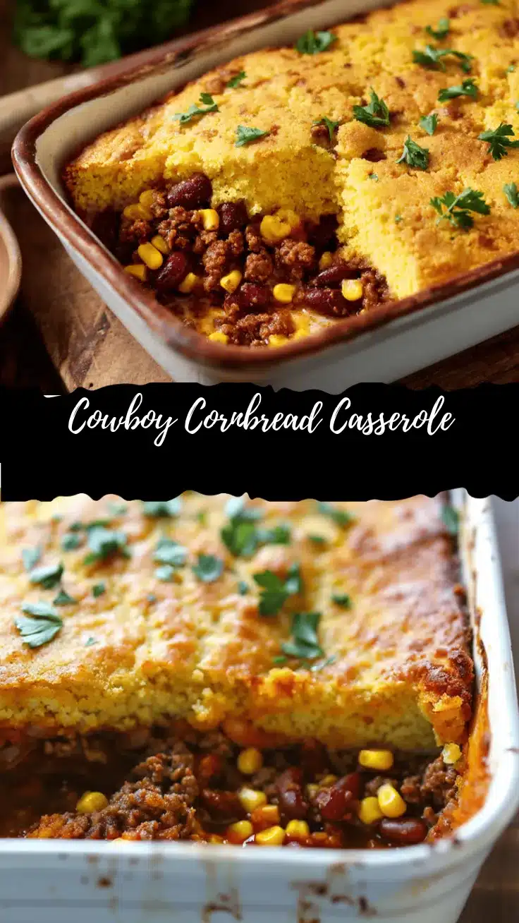 cowboy cornbread casserole recipe