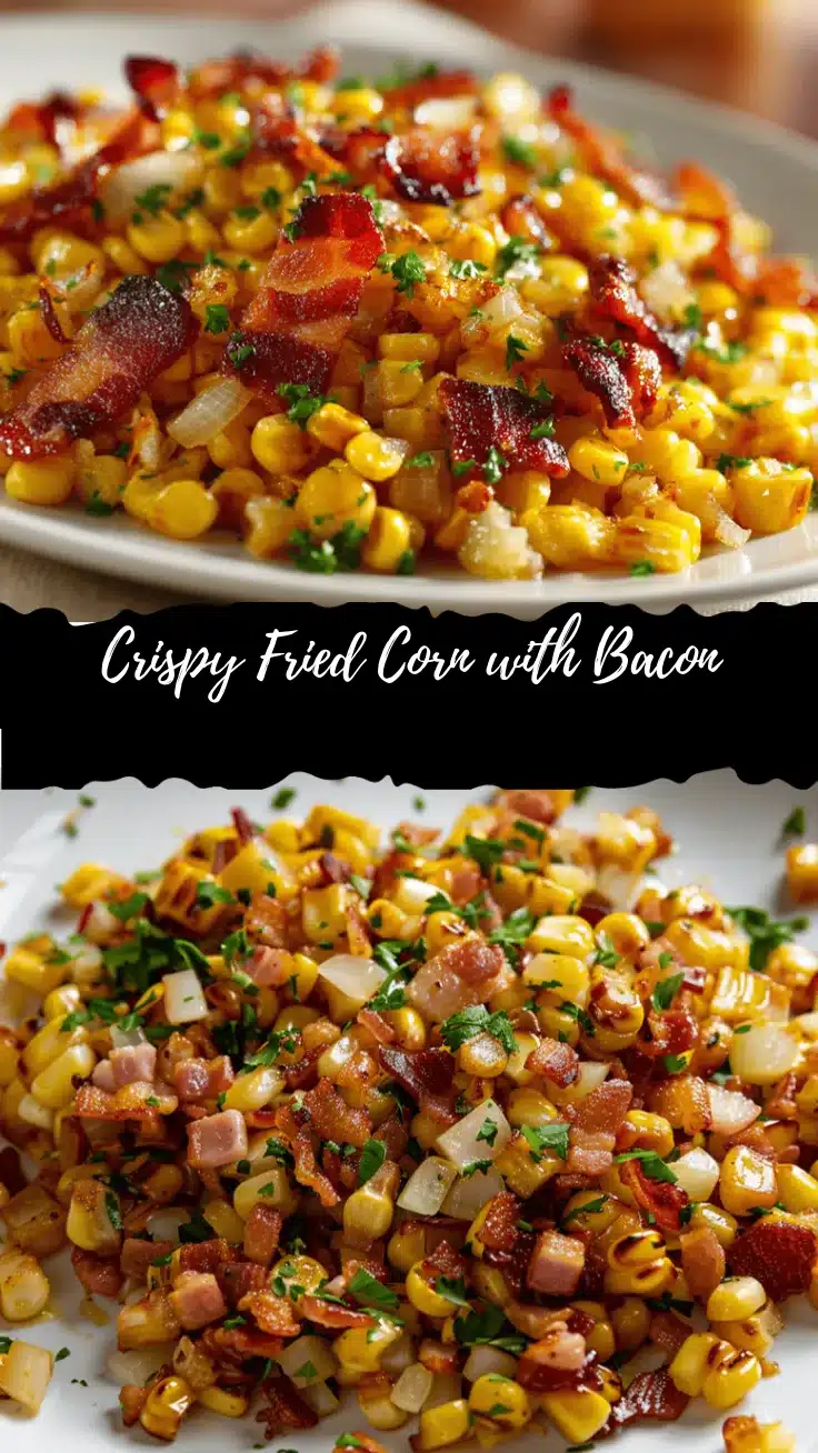 fried corn with bacon recipe
