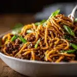 Mongolian Ground Beef Ramen Bowls - featured image