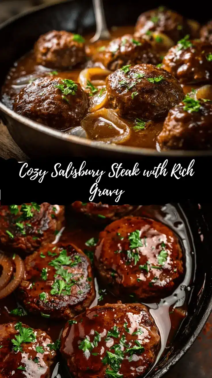 Salisbury steak and gravy recipe