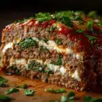 stuffed Italian meatloaf - featured image