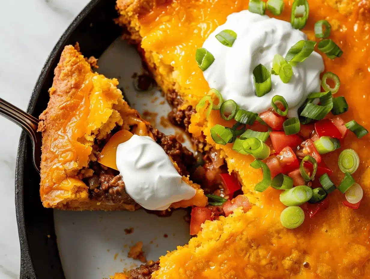 Texas Tamale Pie Casserole preparation steps