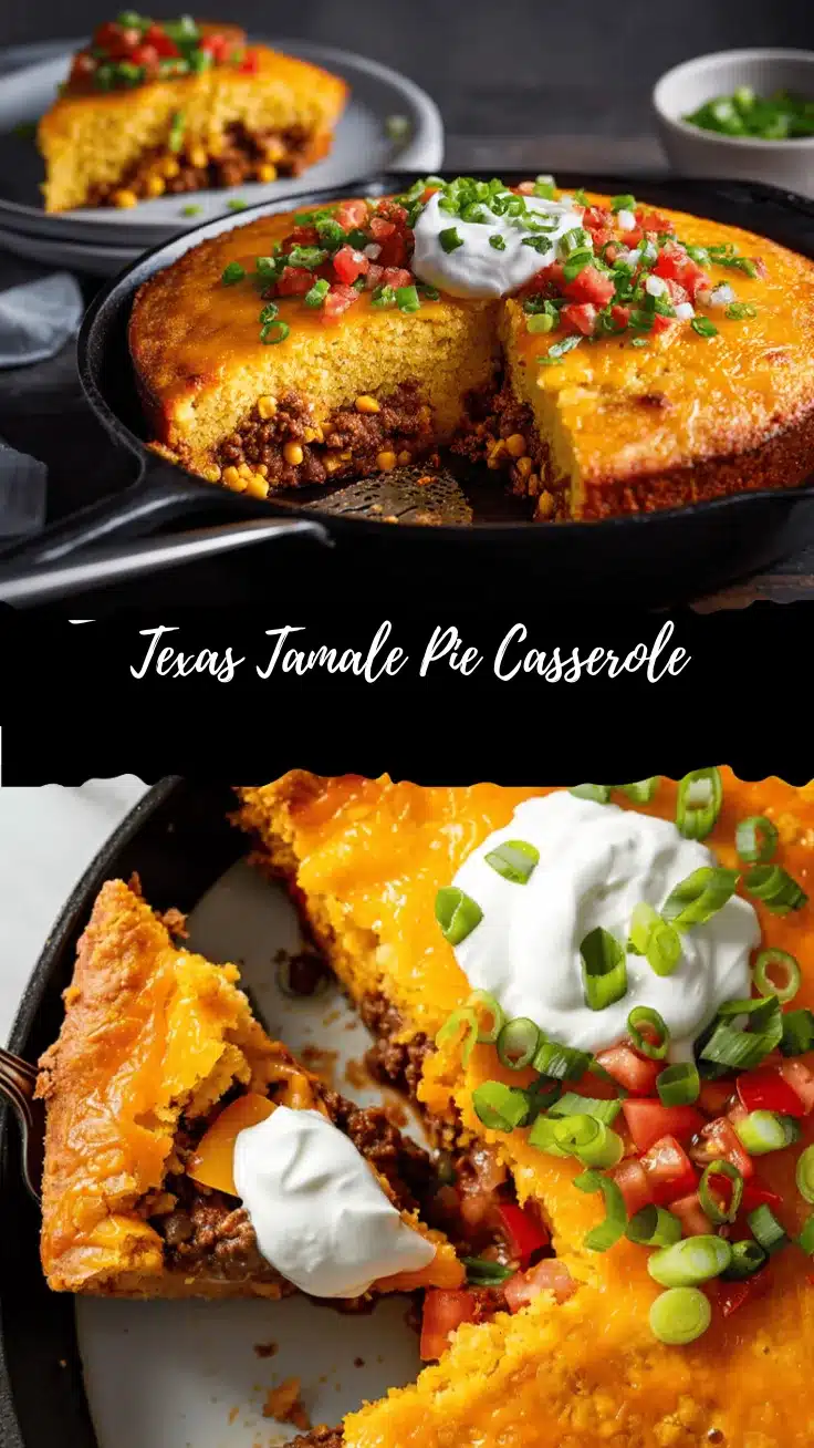 Texas Tamale Pie Casserole recipe