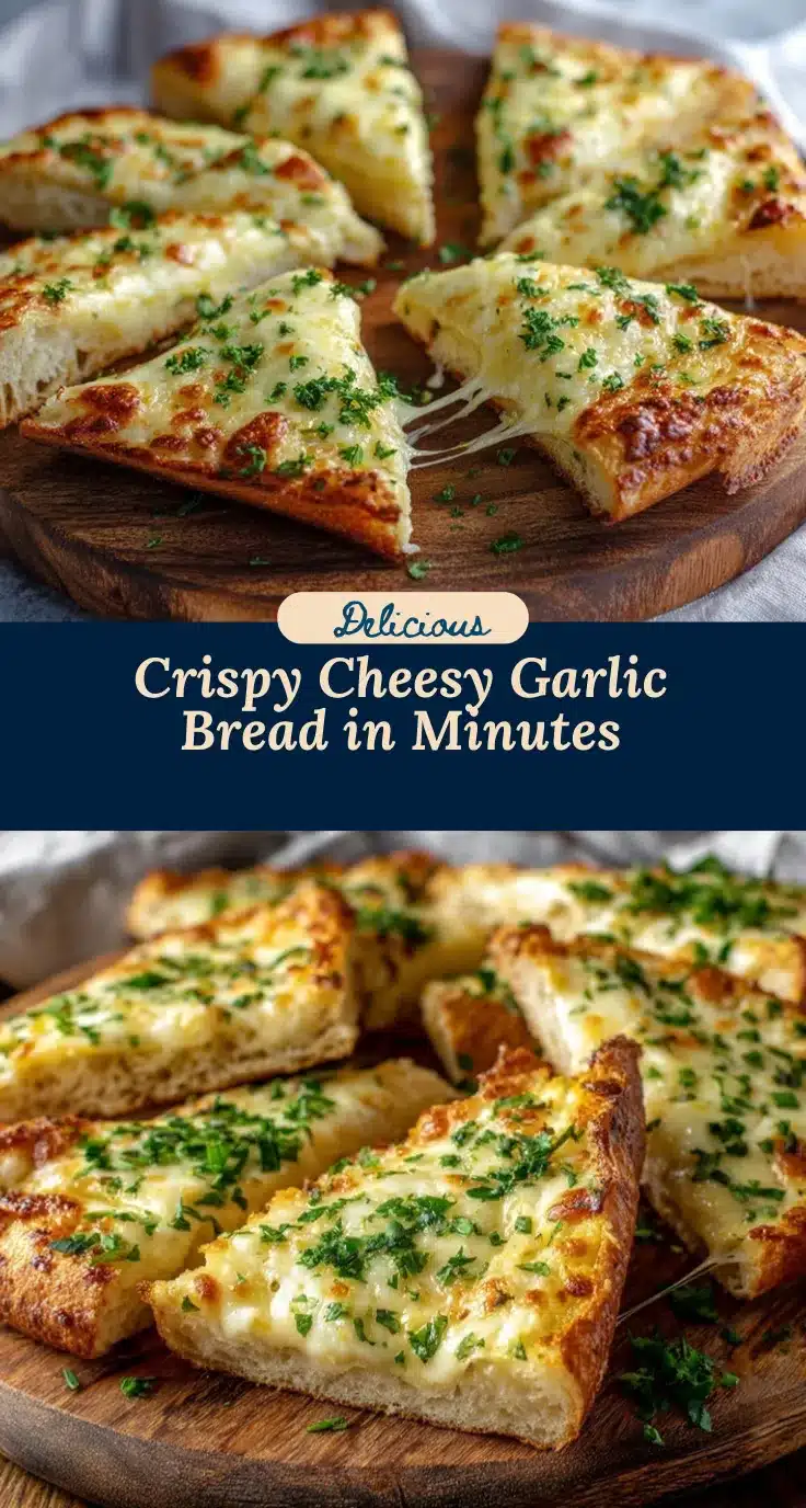 air fryer cheesy garlic bread recipe