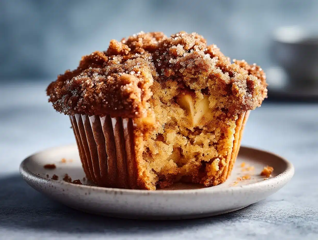 apple cinnamon muffins preparation steps