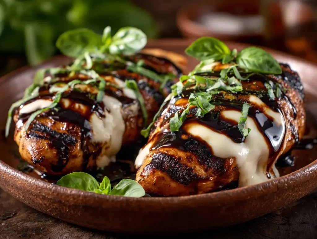 balsamic baked chicken breast - featured image