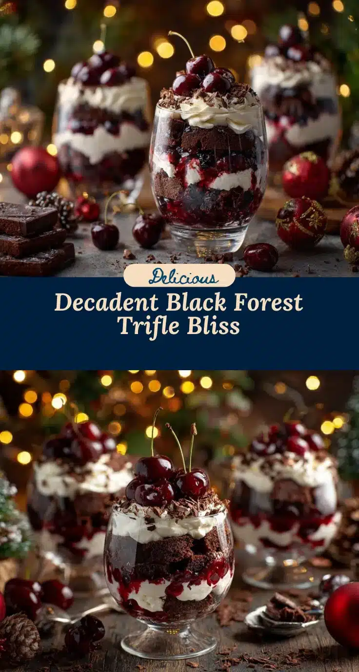 Black Forest trifle recipe