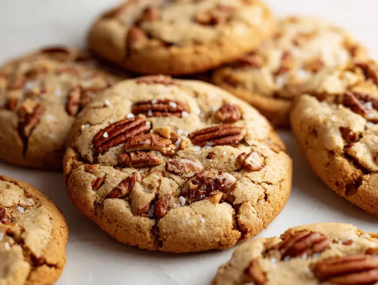 brown butter maple pecan cookies preparation steps