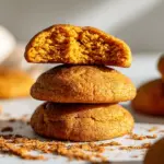 brown butter maple pumpkin snickerdoodle cookies - featured image