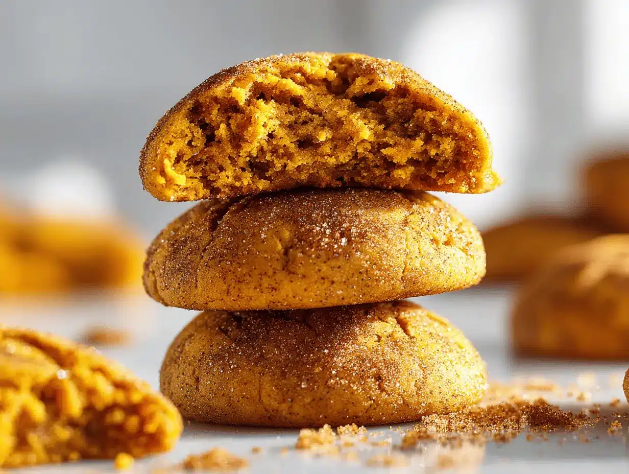 brown butter maple pumpkin snickerdoodle cookies preparation steps