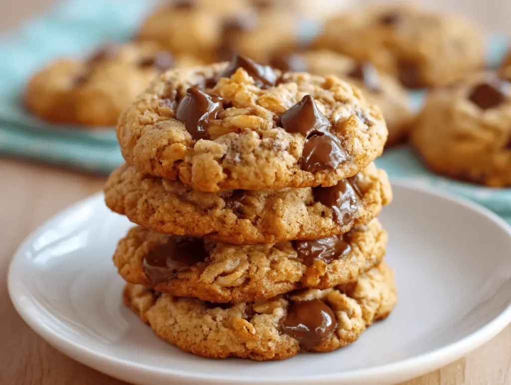 Brown Butter Rice Krispie Chocolate Chip Cookies - featured image