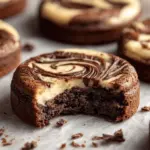 brownie batter cheesecake cookies - featured image