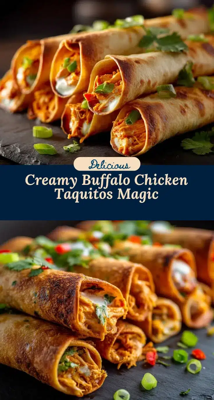 buffalo chicken cream cheese taquitos recipe