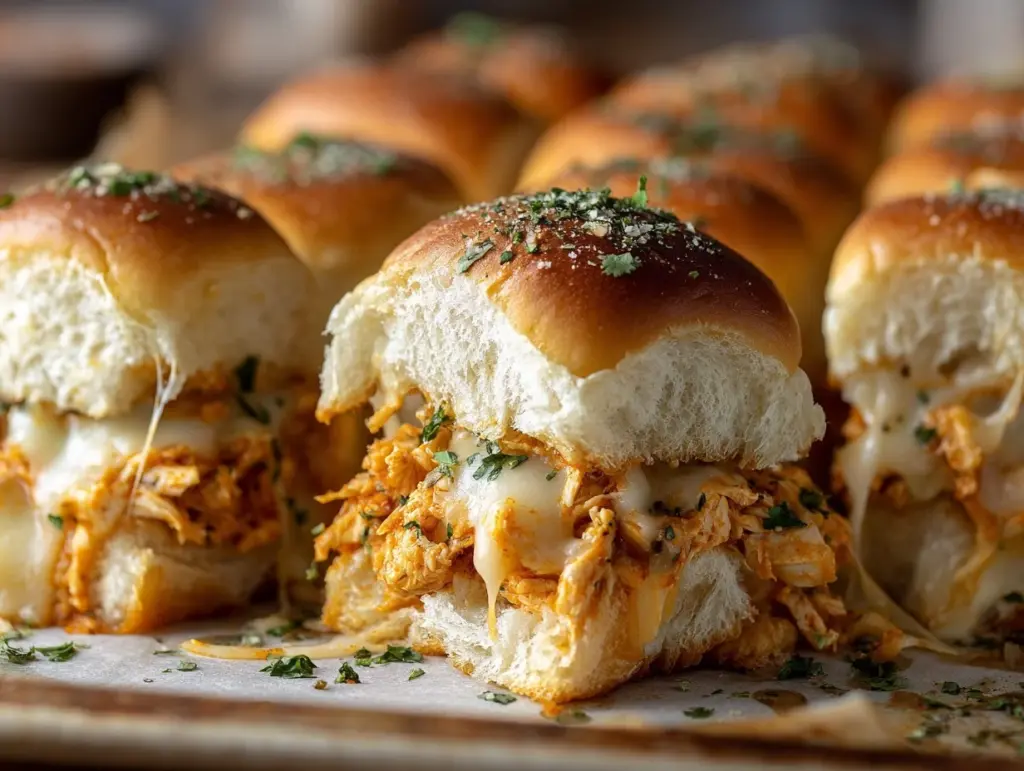 Buffalo Chicken Sliders - featured image