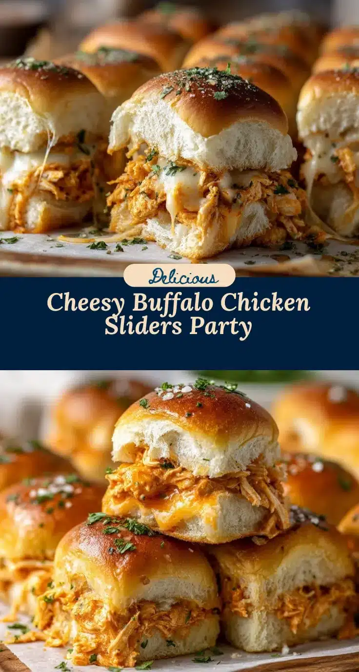 Buffalo Chicken Sliders recipe