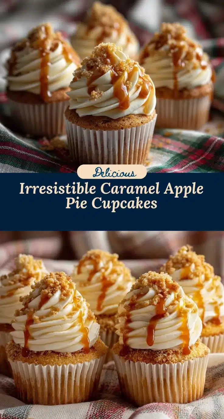 caramel apple pie cupcakes recipe