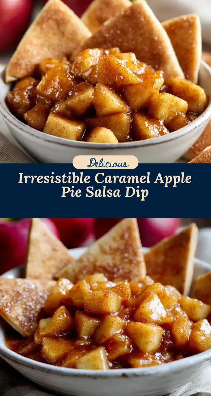 caramel apple pie salsa recipe