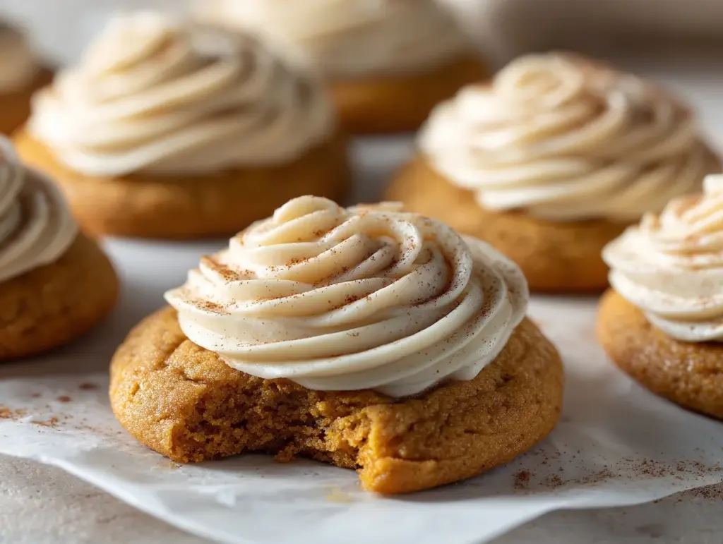 chai-spiced pumpkin sugar cookies - featured image