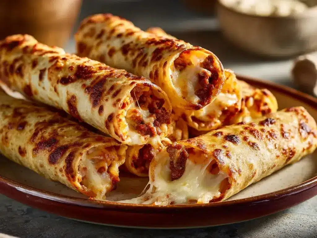 cheesy taco sticks - featured image