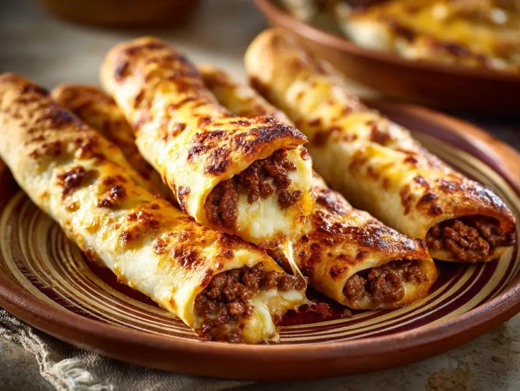 cheesy taco sticks - featured image
