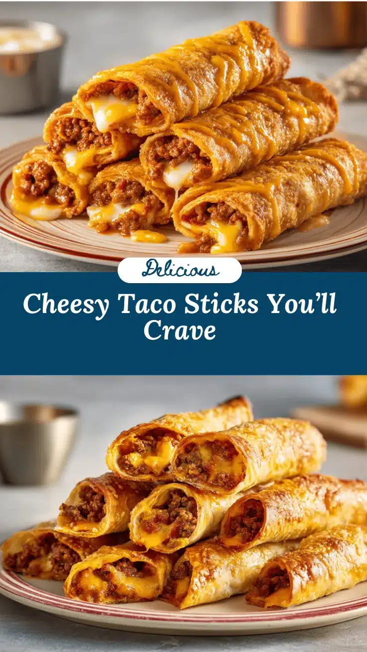 cheesy taco sticks recipe