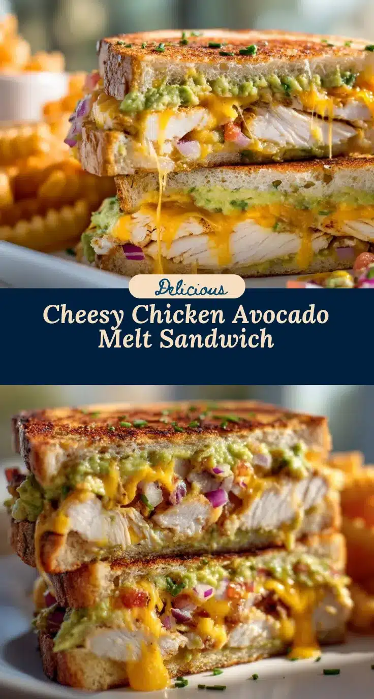 chicken avocado melt sandwich recipe