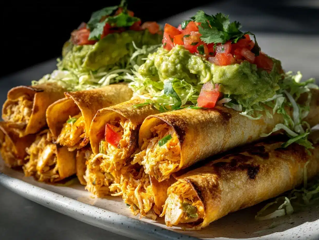 chicken flautas preparation steps