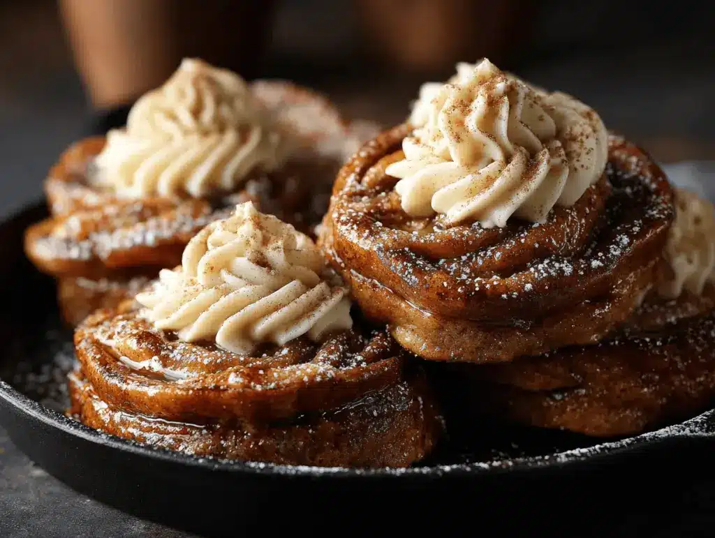 cinnamon roll french toast cookies - featured image