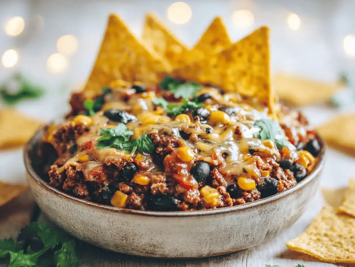 cowboy crockpot taco bowls preparation steps