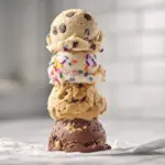 edible cookie dough sundae stack - featured image