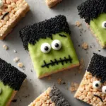 Frankenstein Rice Crispy Treats - featured image