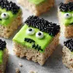 Frankenstein Rice Crispy Treats - featured image