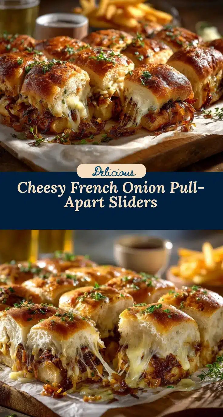 French onion grilled cheese sliders recipe