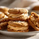 maple brown sugar cookie sandwiches - featured image