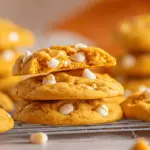 orange creamsicle white chocolate chip cookies - featured image