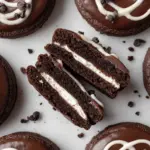 Oreo-Stuffed Hostess Cupcake Cookies - featured image