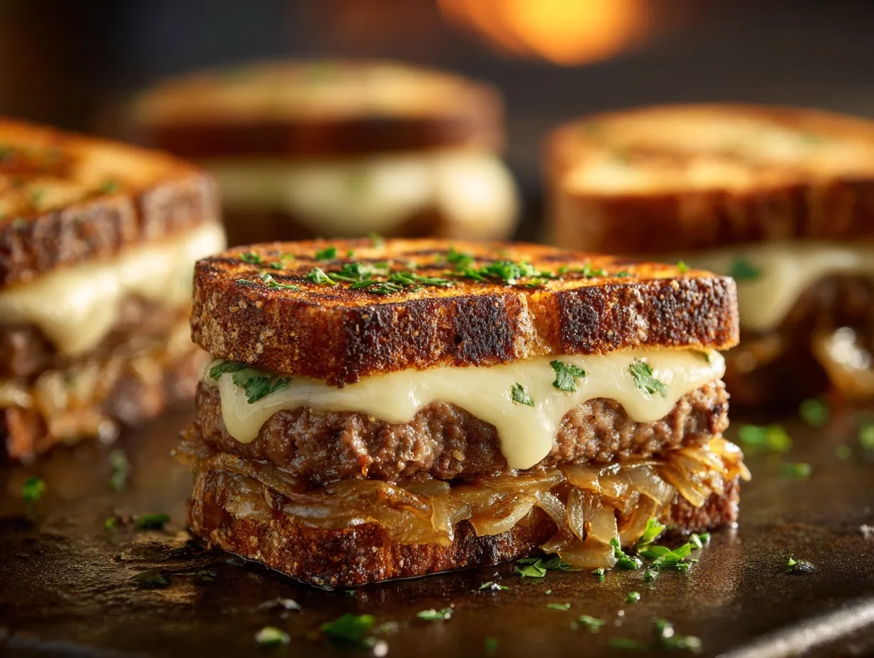 patty melt recipe preparation steps