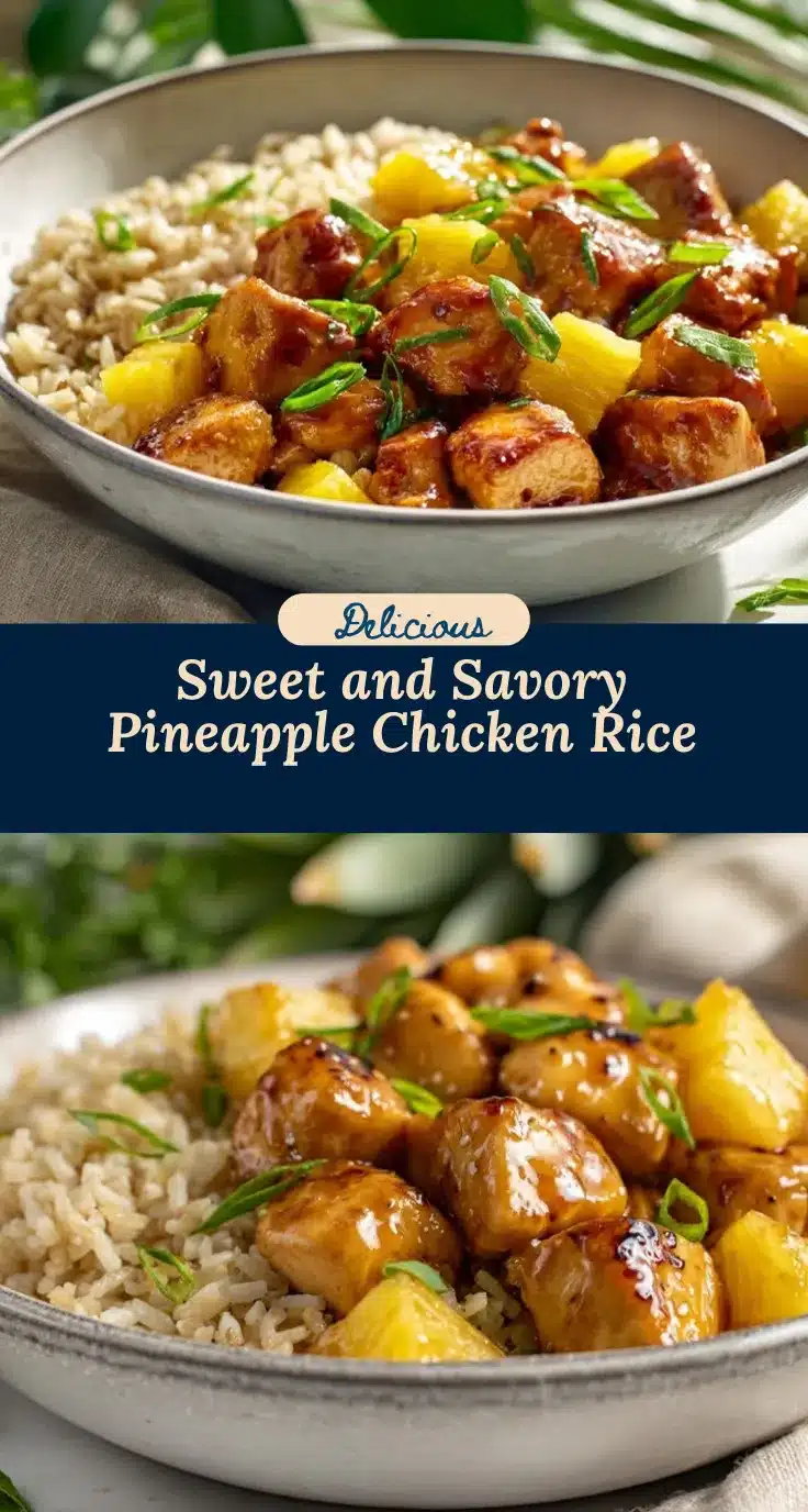pineapple chicken and rice recipe